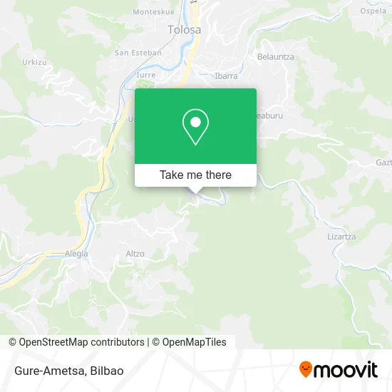 Gure-Ametsa map