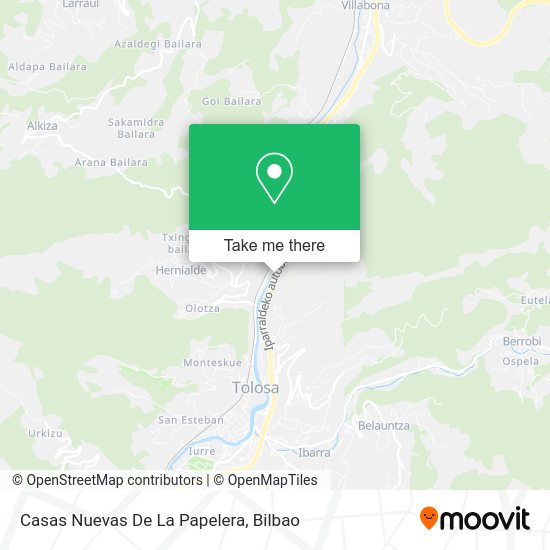 Casas Nuevas De La Papelera map
