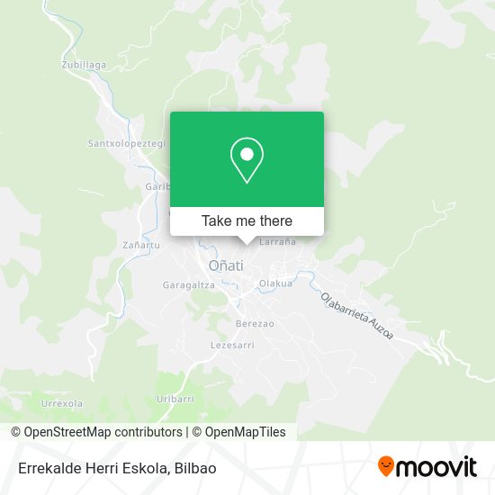 Errekalde Herri Eskola map