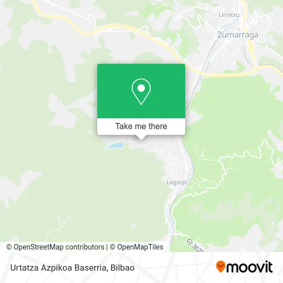 mapa Urtatza Azpikoa Baserria