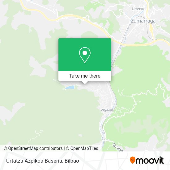 Urtatza Azpikoa Baseria map