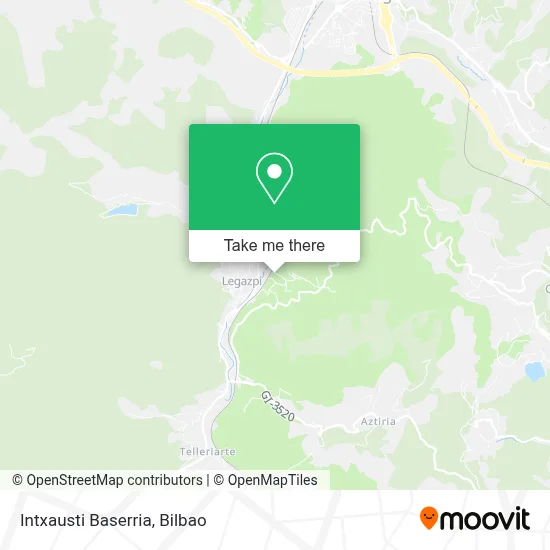 Intxausti Baserria map