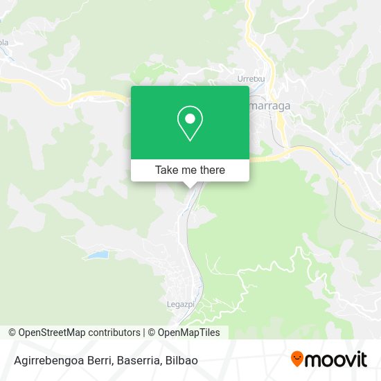 Agirrebengoa Berri, Baserria map