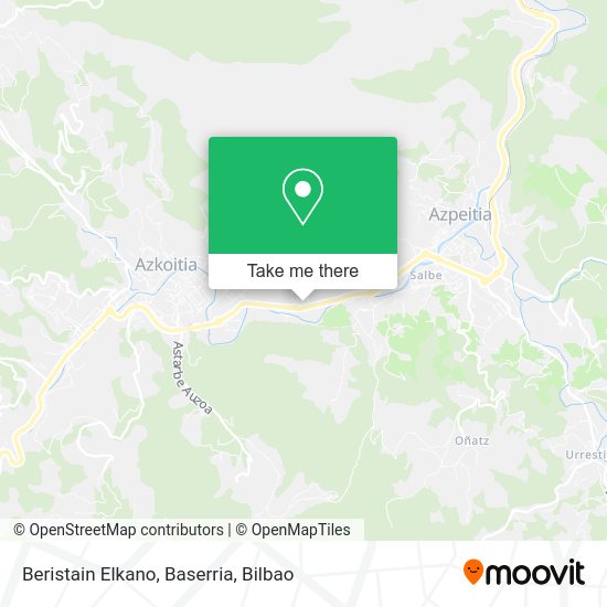 Beristain Elkano, Baserria map