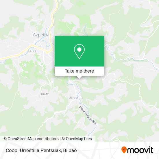 Coop. Urrestilla Pentsuak map