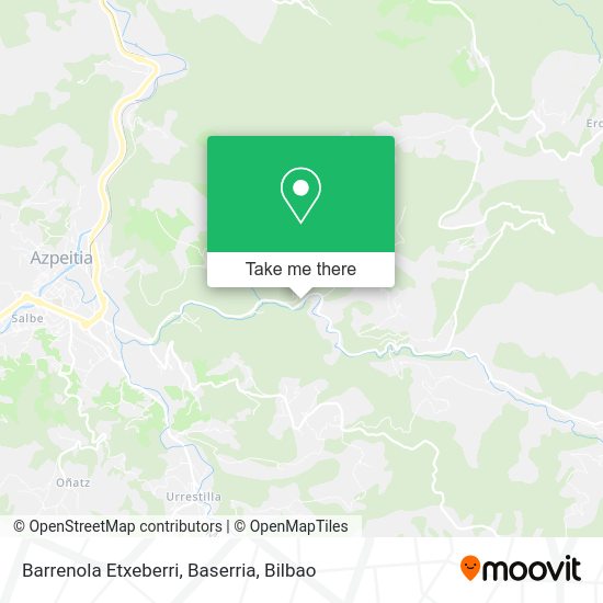 Barrenola Etxeberri, Baserria map