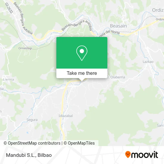Mandubi S.L. map