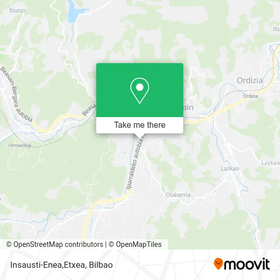 Insausti-Enea,Etxea map