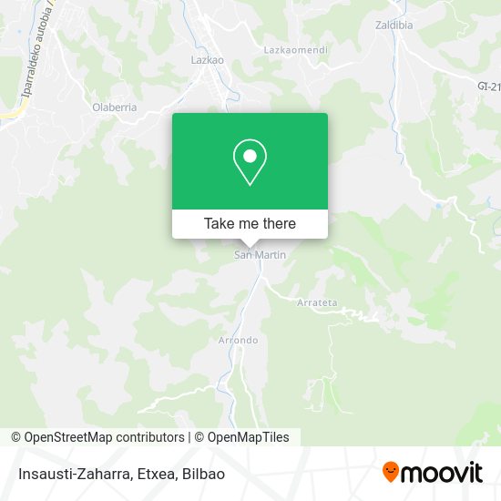 Insausti-Zaharra, Etxea map