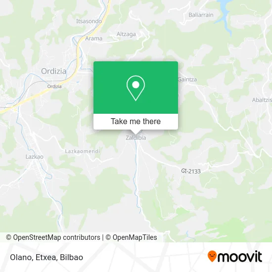 mapa Olano, Etxea