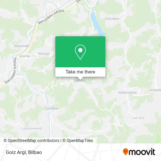 Goiz Argi map