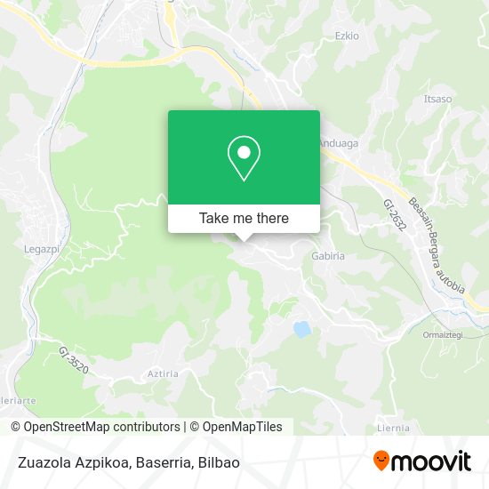 Zuazola Azpikoa, Baserria map