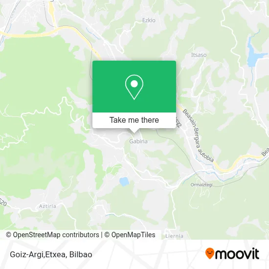 Goiz-Argi,Etxea map