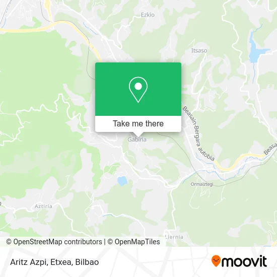 Aritz Azpi, Etxea map