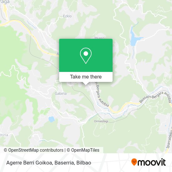 Agerre Berri Goikoa, Baserria map