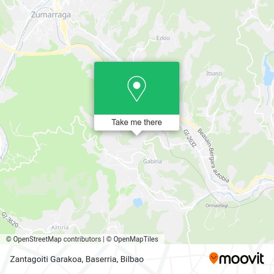 Zantagoiti Garakoa, Baserria map