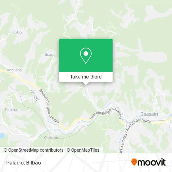 Palacio map