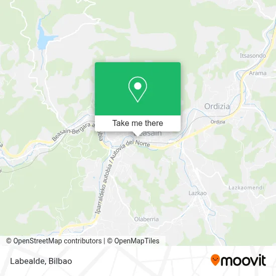 Labealde map