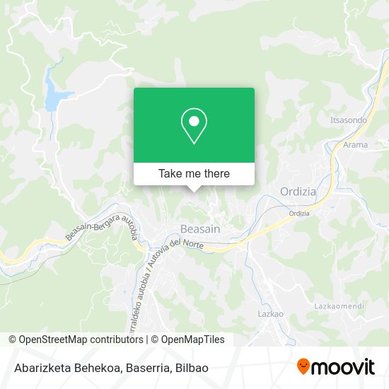 Abarizketa Behekoa, Baserria map