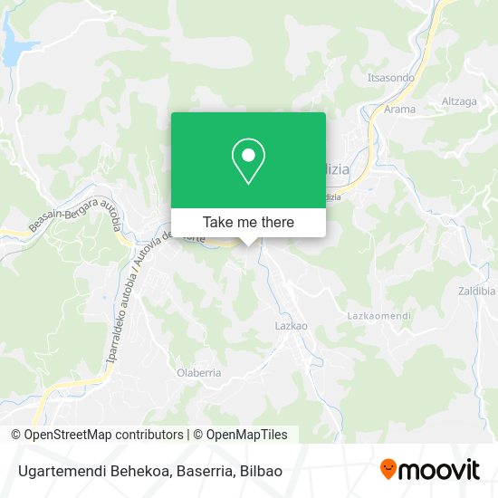 Ugartemendi Behekoa, Baserria map