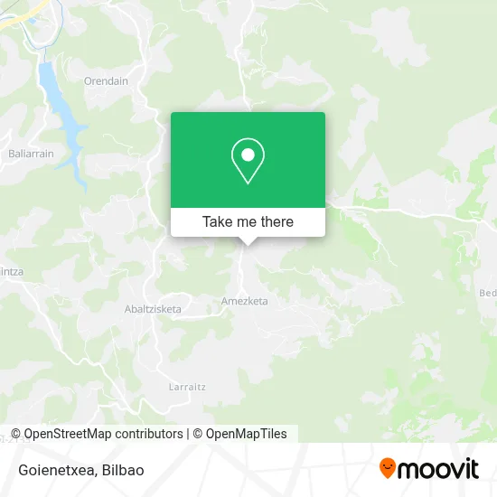 Goienetxea map