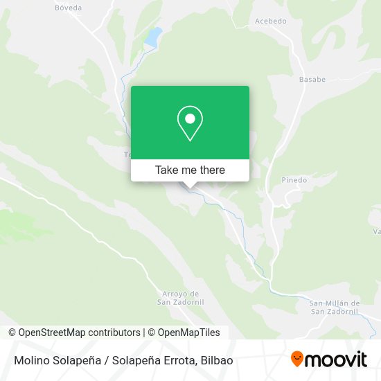 Molino Solapeña / Solapeña Errota map