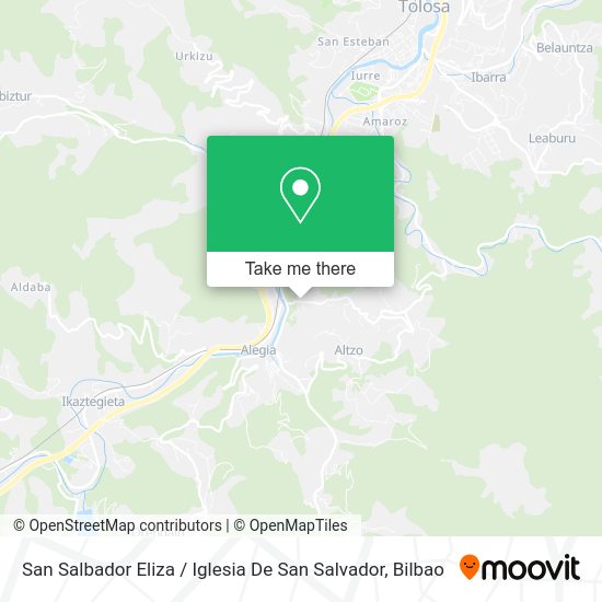 San Salbador Eliza / Iglesia De San Salvador map