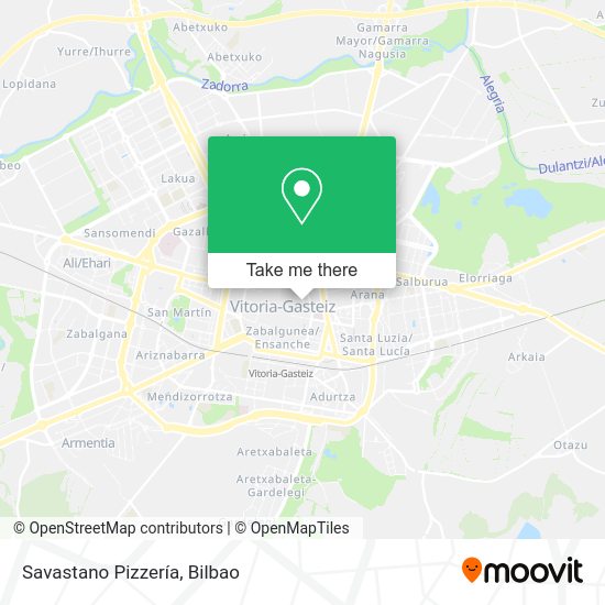 Savastano Pizzería map