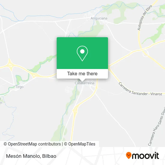 Mesón Manolo map