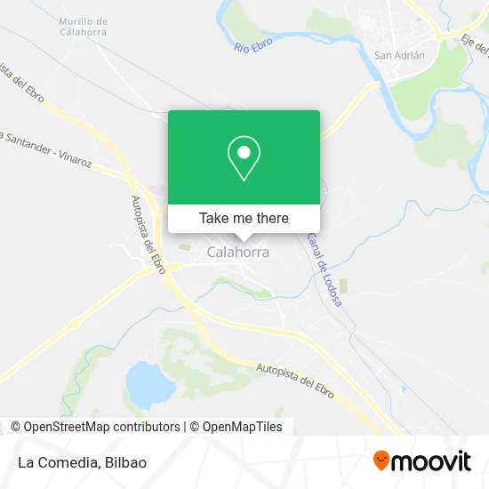 La Comedia map