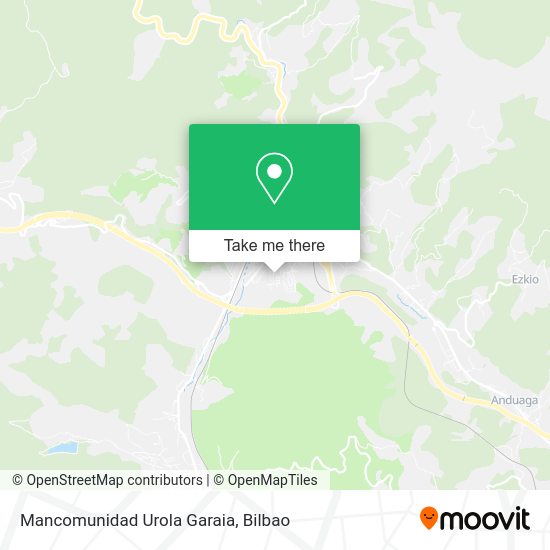 Mancomunidad Urola Garaia map
