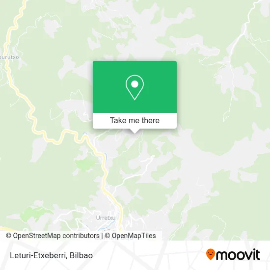Leturi-Etxeberri map