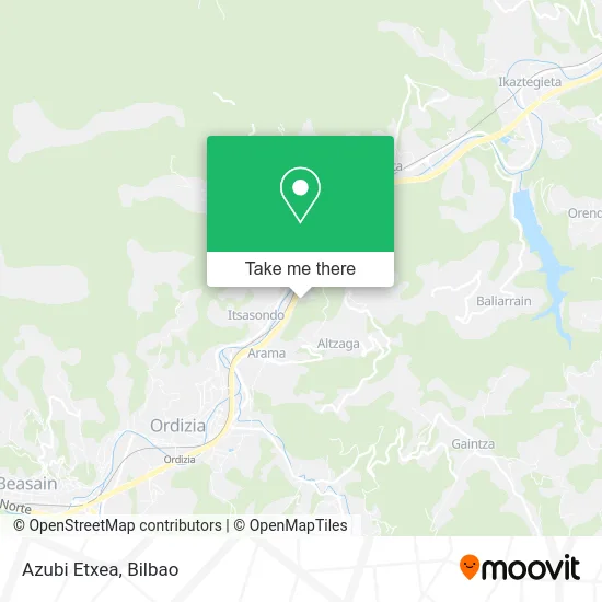 Azubi Etxea map