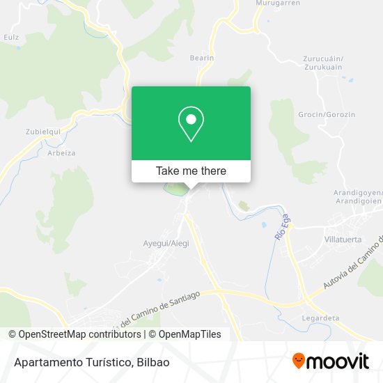 Apartamento Turístico map