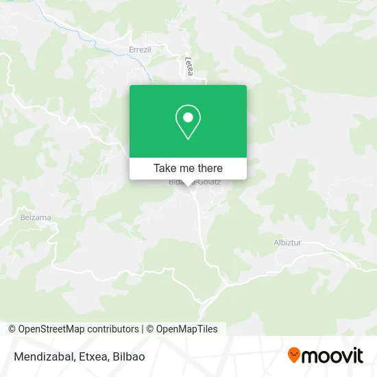 Mendizabal, Etxea map