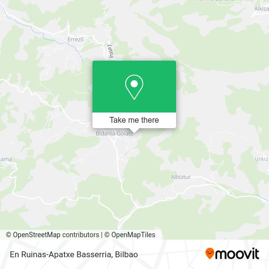 En Ruinas-Apatxe Basserria map