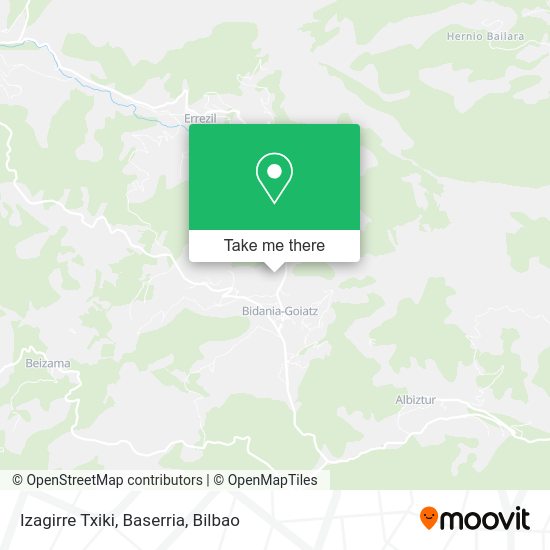 Izagirre Txiki, Baserria map