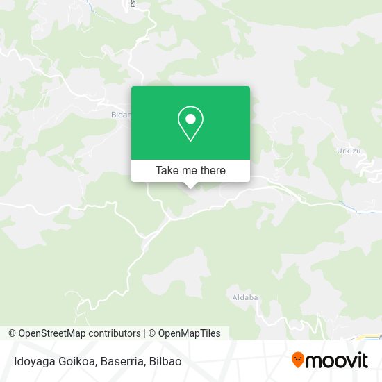 Idoyaga Goikoa, Baserria map