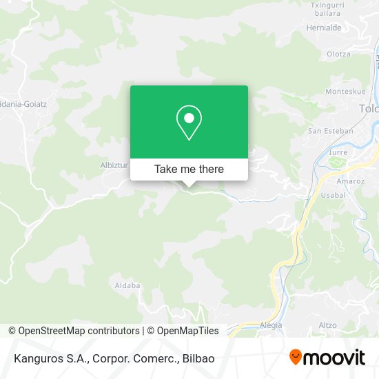 Kanguros S.A., Corpor. Comerc. map