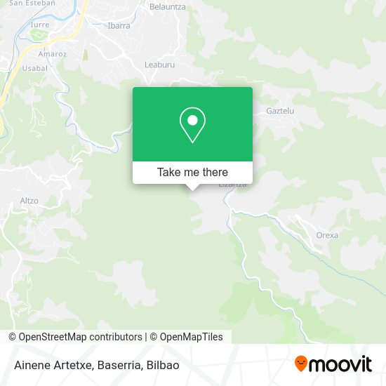 Ainene Artetxe, Baserria map