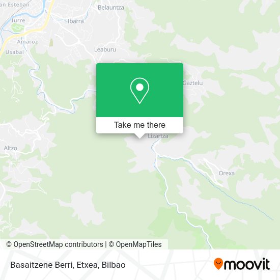 Basaitzene Berri, Etxea map