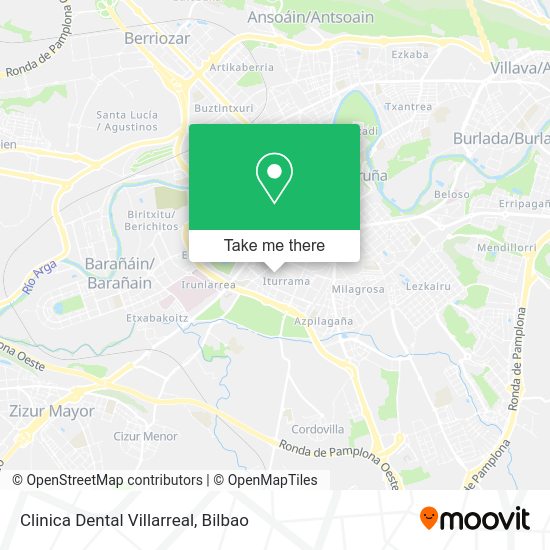 Clinica Dental Villarreal map