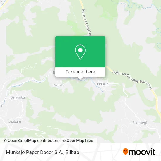 Munksjo Paper Decor S.A. map