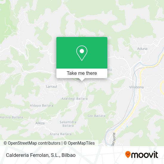 Caldereria Ferrolan, S.L. map