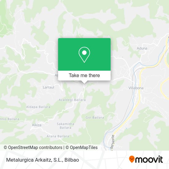 Metalurgica Arkaitz, S.L. map