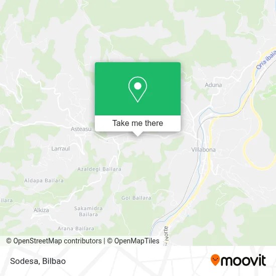Sodesa map