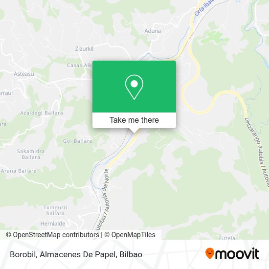Borobil, Almacenes De Papel map