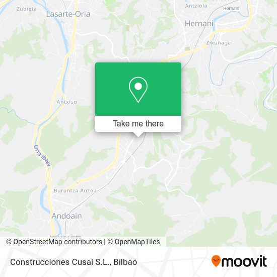 Construcciones Cusai S.L. map