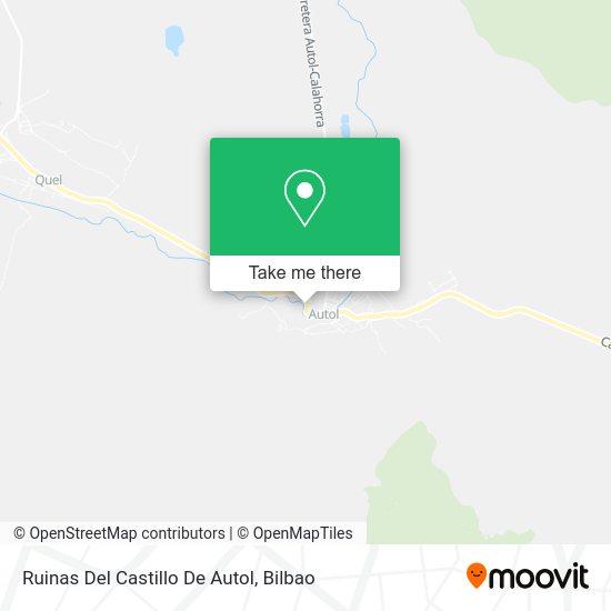 Ruinas Del Castillo De Autol map