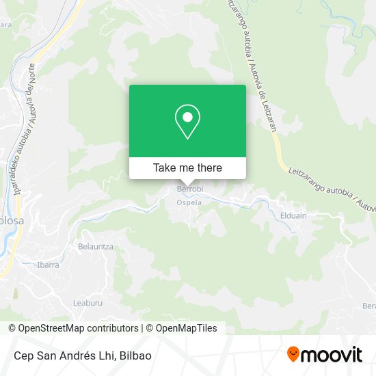 Cep San Andrés Lhi map